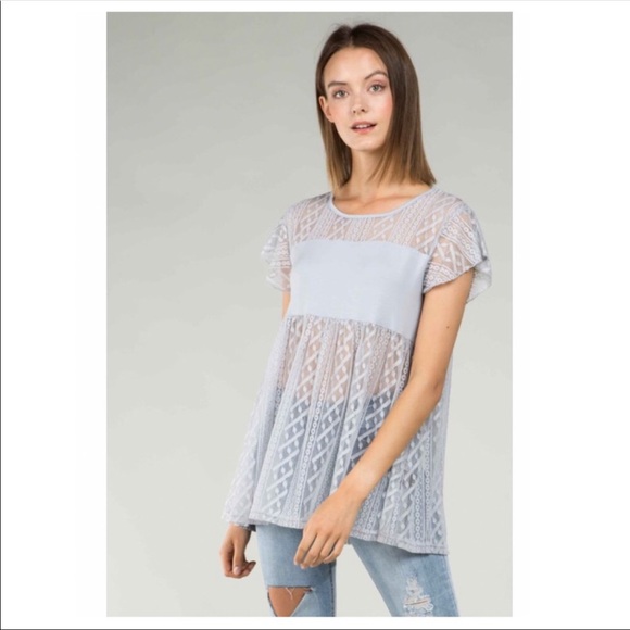 POL Lace Top - Picture 8 of 11